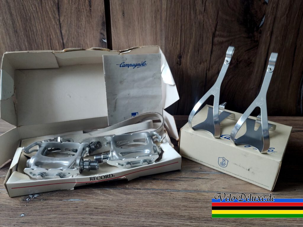 Campagnolo Record Pista Pedale - NJS Label - Neuwertig