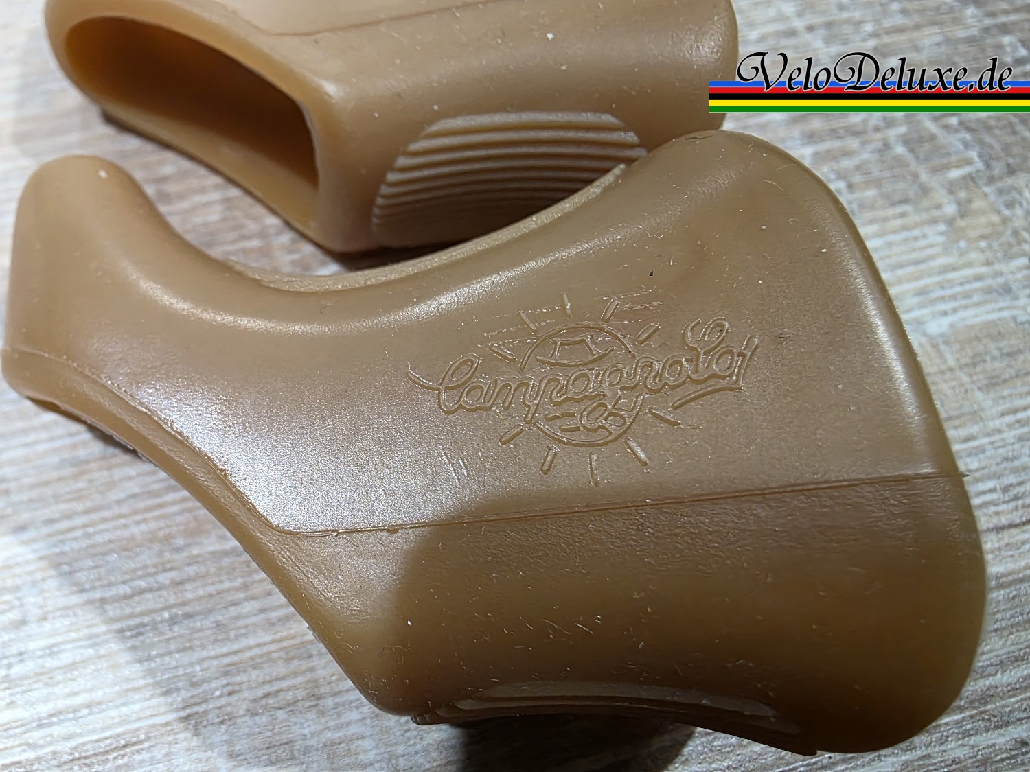 Hoods für Campagnolo Bremshebel - World Logo - braun - NEU – Bild 12