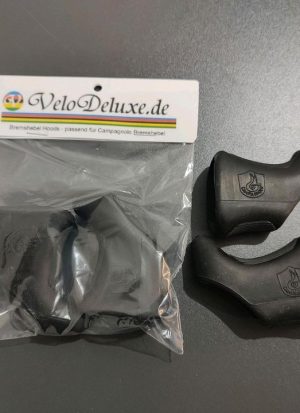 Hoods für Campagnolo Bremshebel - Shield Logo - schwarz - NEU