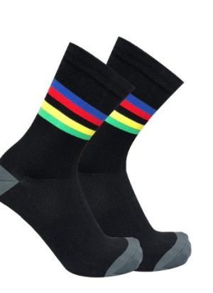 Socken – Radsport – Sehr leicht und schnelltrocknend in schwarz – NEU