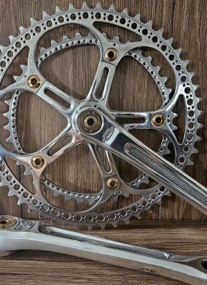 Shimano 600 Arabesque Kurbel - 999 Gold