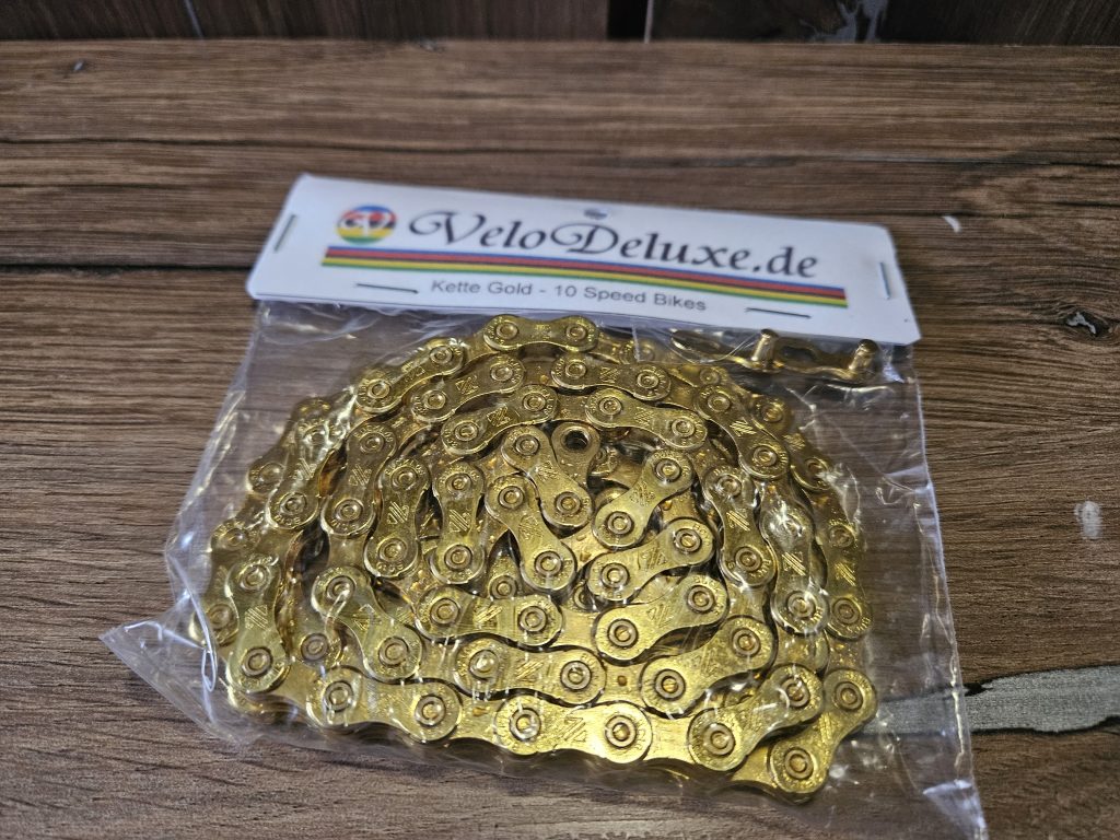 NEU ! Rennrad Kette 10 Fach - Gold
