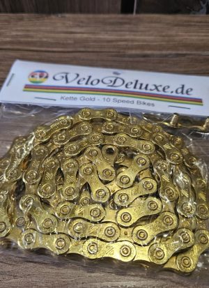 NEU ! Rennrad Kette 10 Fach - Gold