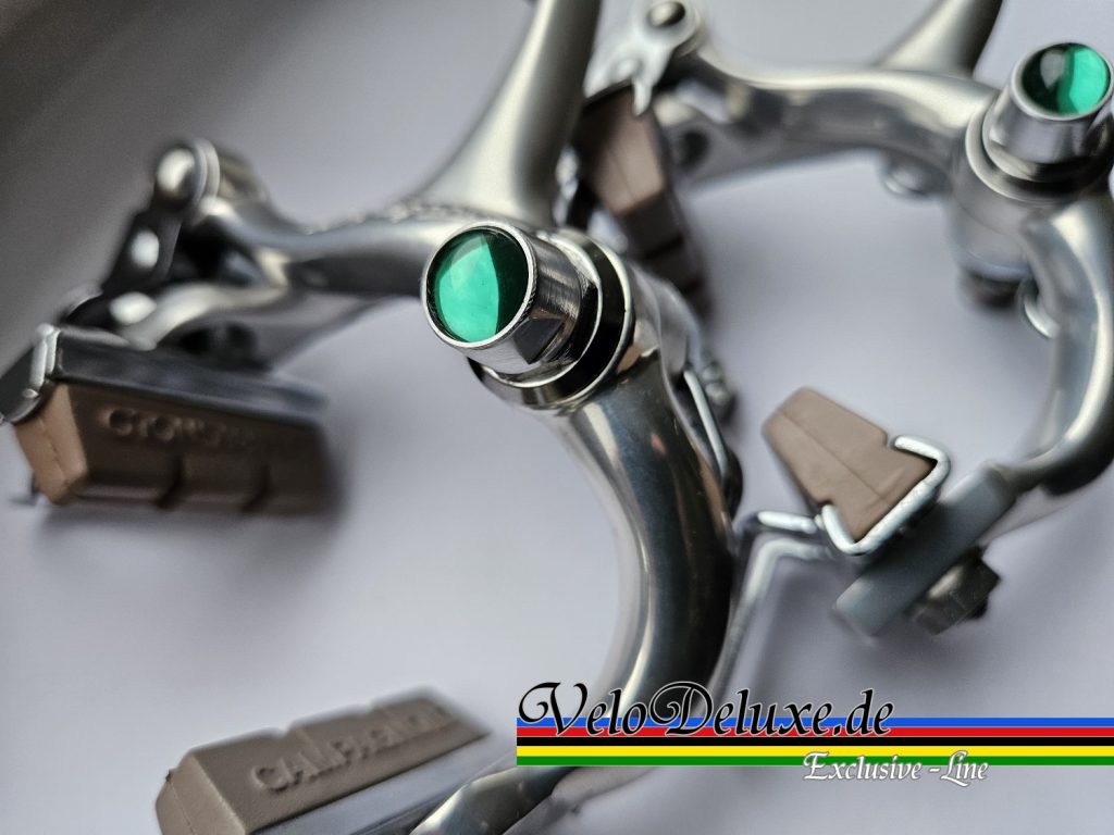 Cobalto Muttern – Grün für Campagnolo & Shimano