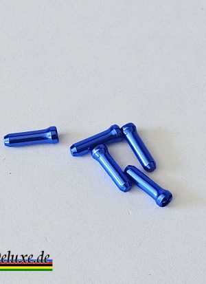 Endhülsen für Bremszug / Schaltzug – Blau