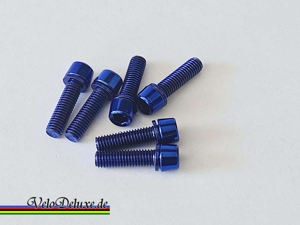 Vorbau Schrauben – M5 x 18 – Blau