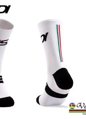 Socken Radsport G- SIDI- 38- 44 – Weiß / Italy