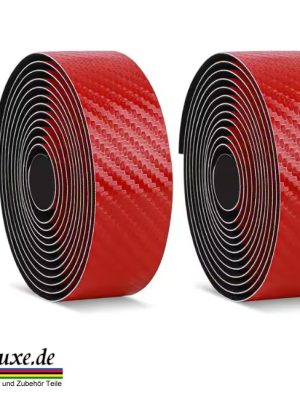 Lenkerband Rennrad – Carbon Style Rot