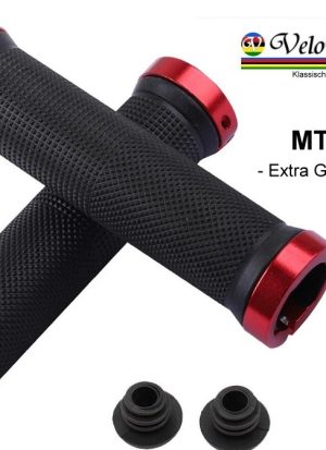 MTB Griffe – Extra Grip – Rot / Schwarz