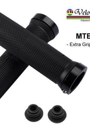MTB Griffe – Extra Grip – Schwarz / Schwarz