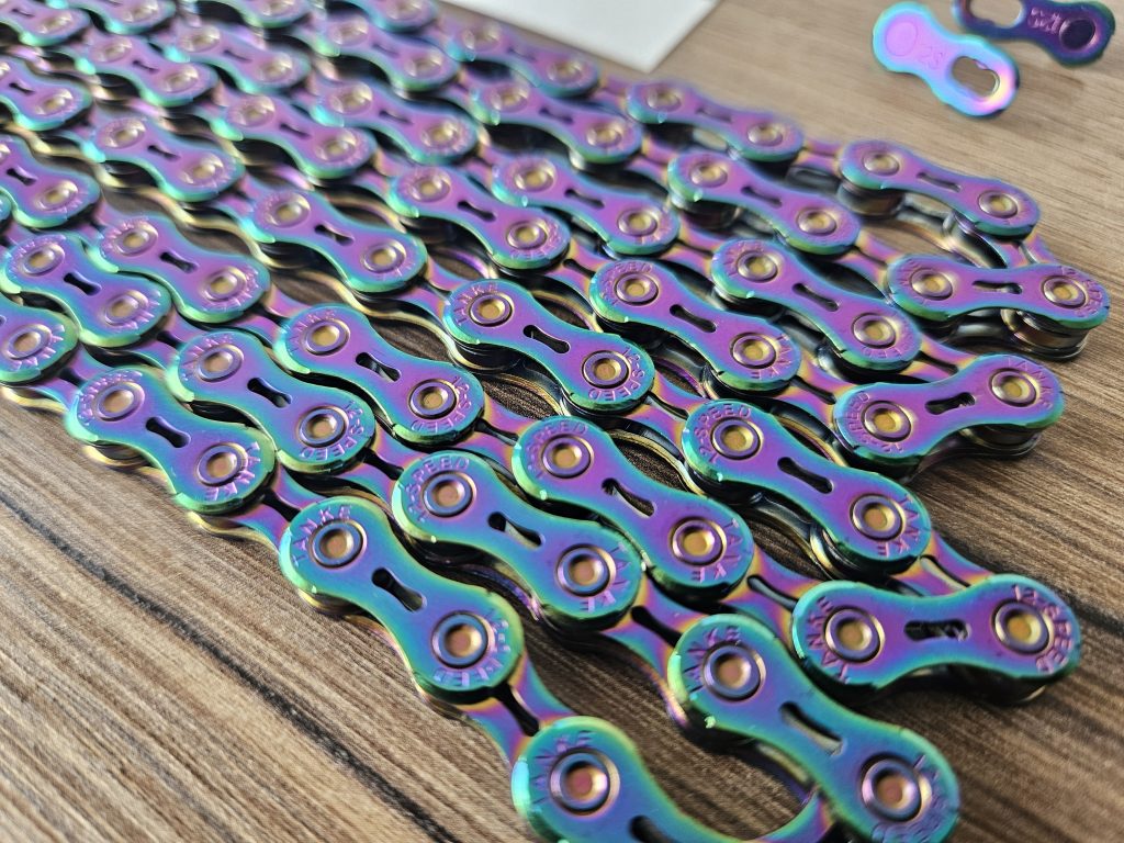 Rennrad Kette Multicolor - 12 Fach Extralight - NEU