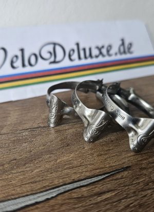 Campagnolo Oberrohrschellen / Zugschellen ( 3 Stück )