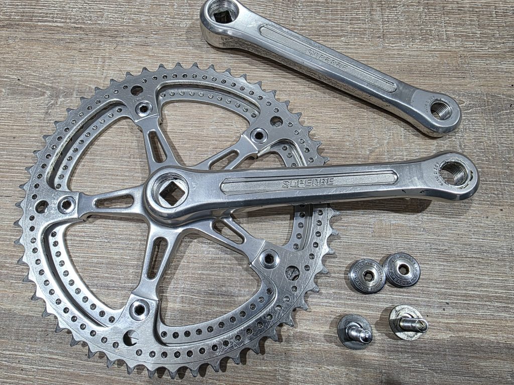 Suntour Superbe Kurbel - 1. Generation