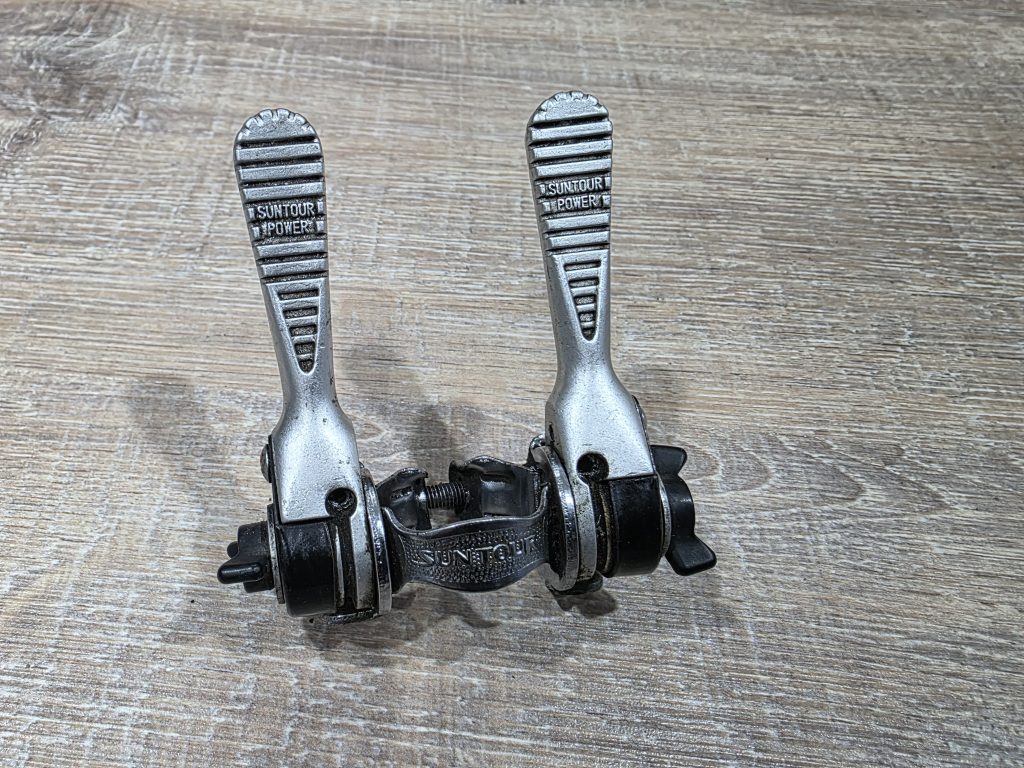 Suntour Microshift Schalthebel mit Schelle