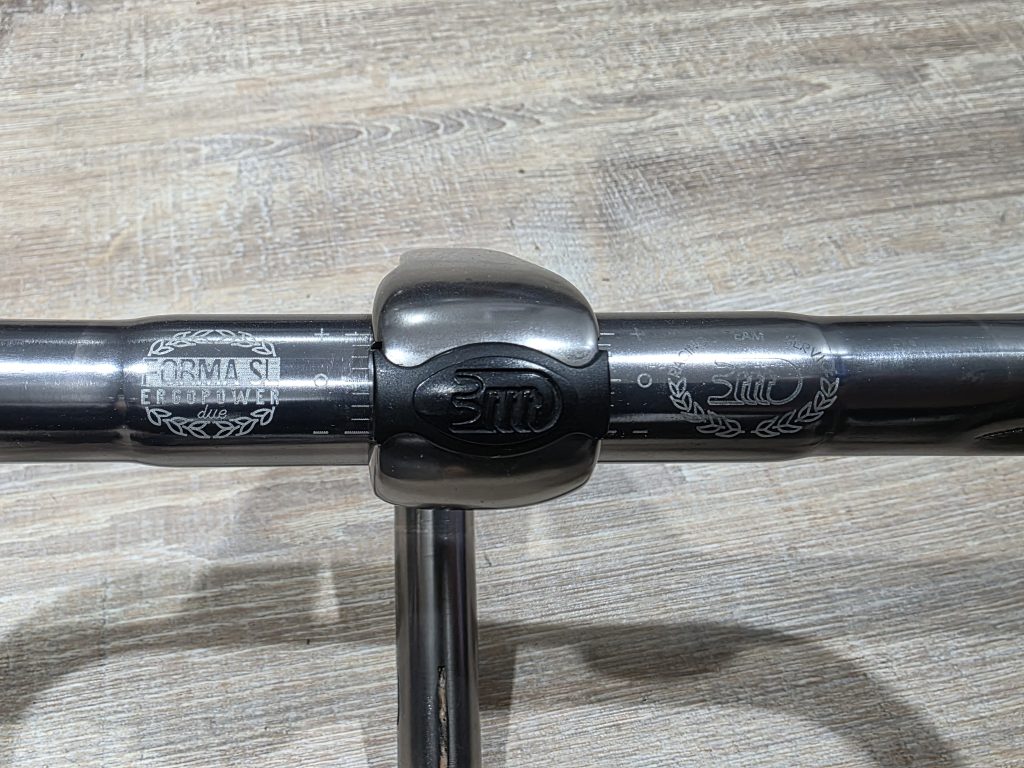 3ttt Cockpit Forma SL - Ergopower Due - Titanium Finish