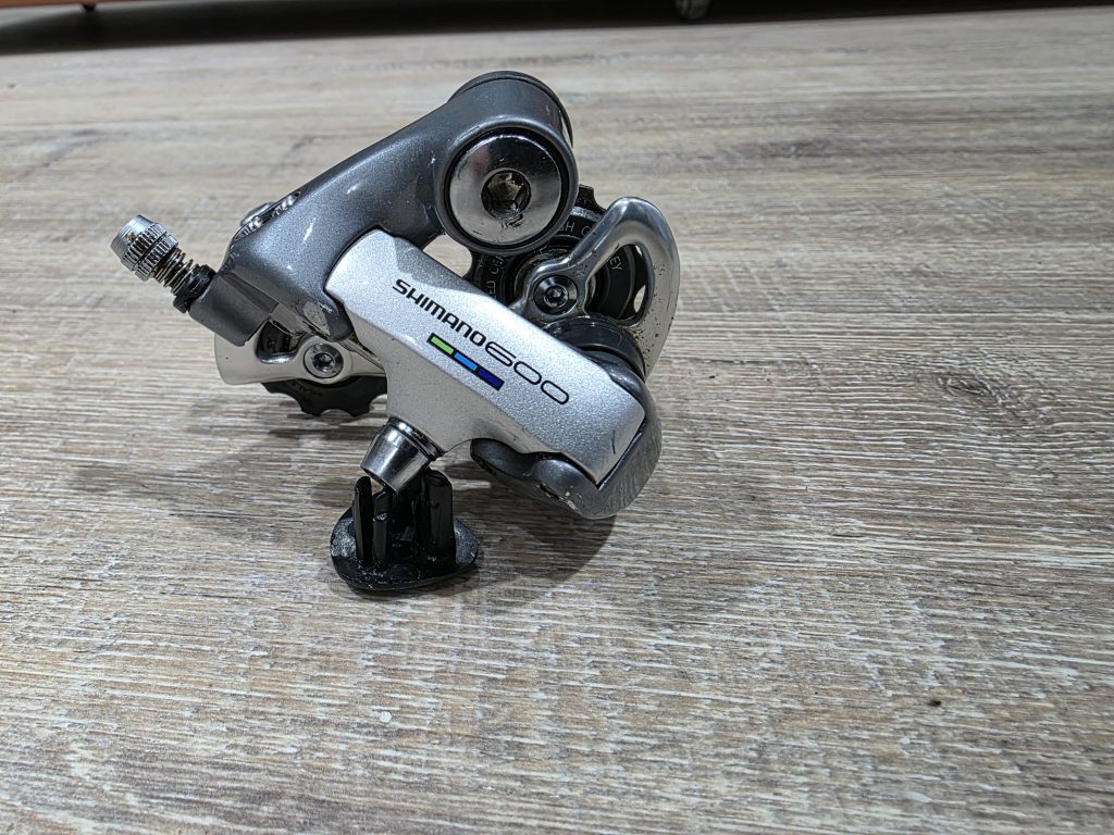 Shimano 600 Ultegra (Tricolor) Schaltwerk - RD 6401 - 8 Speed
