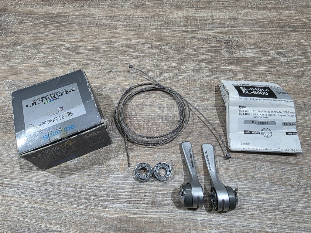 Shimano 600 SL 6401-8 - Schalthebel - 8 Fach *Selten*