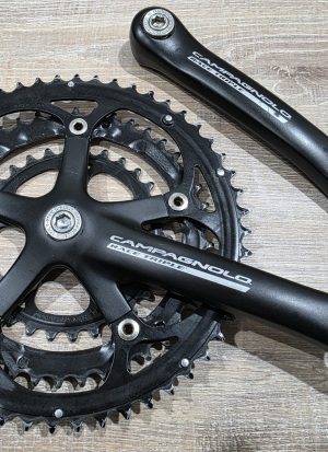 Campagnolo Kurbel - Race Triple schwarz / Black 175mm + Innenlager