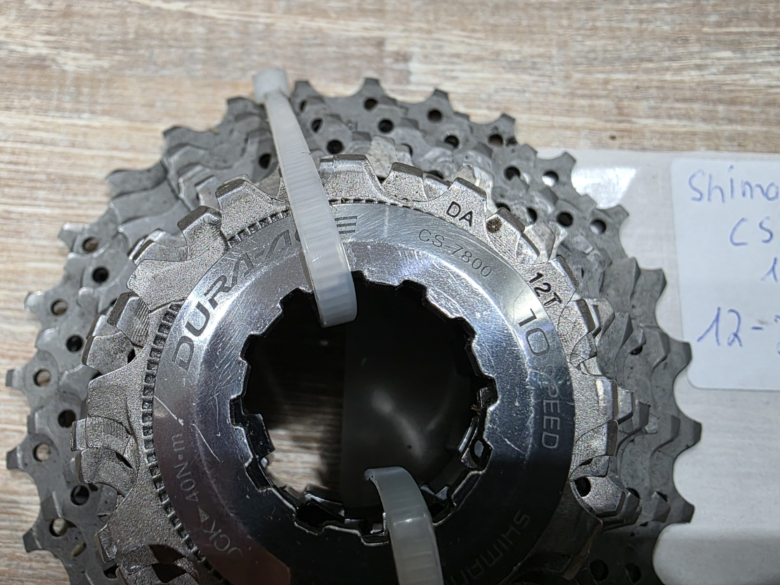 Shimano Dura Ace Ritzelpaket CS 7800 – 10 Fach – Bild 2