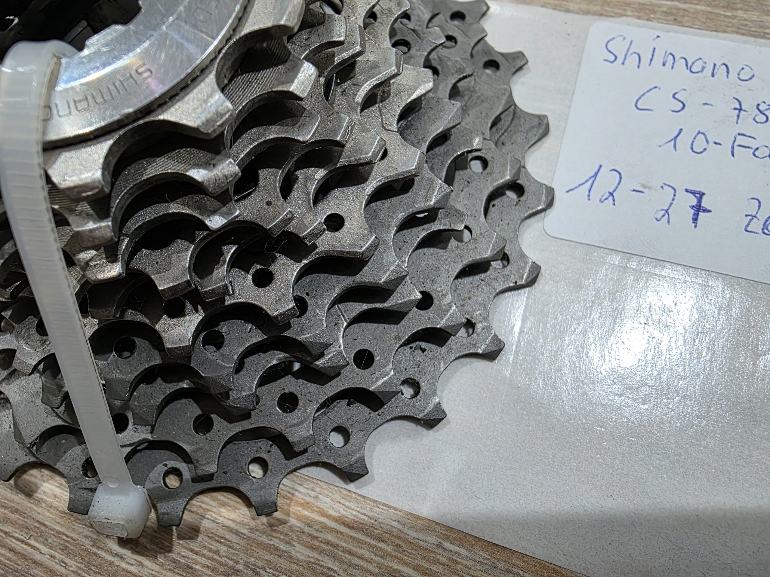 Shimano Dura Ace Ritzelpaket CS 7800 – 10 Fach – Bild 3