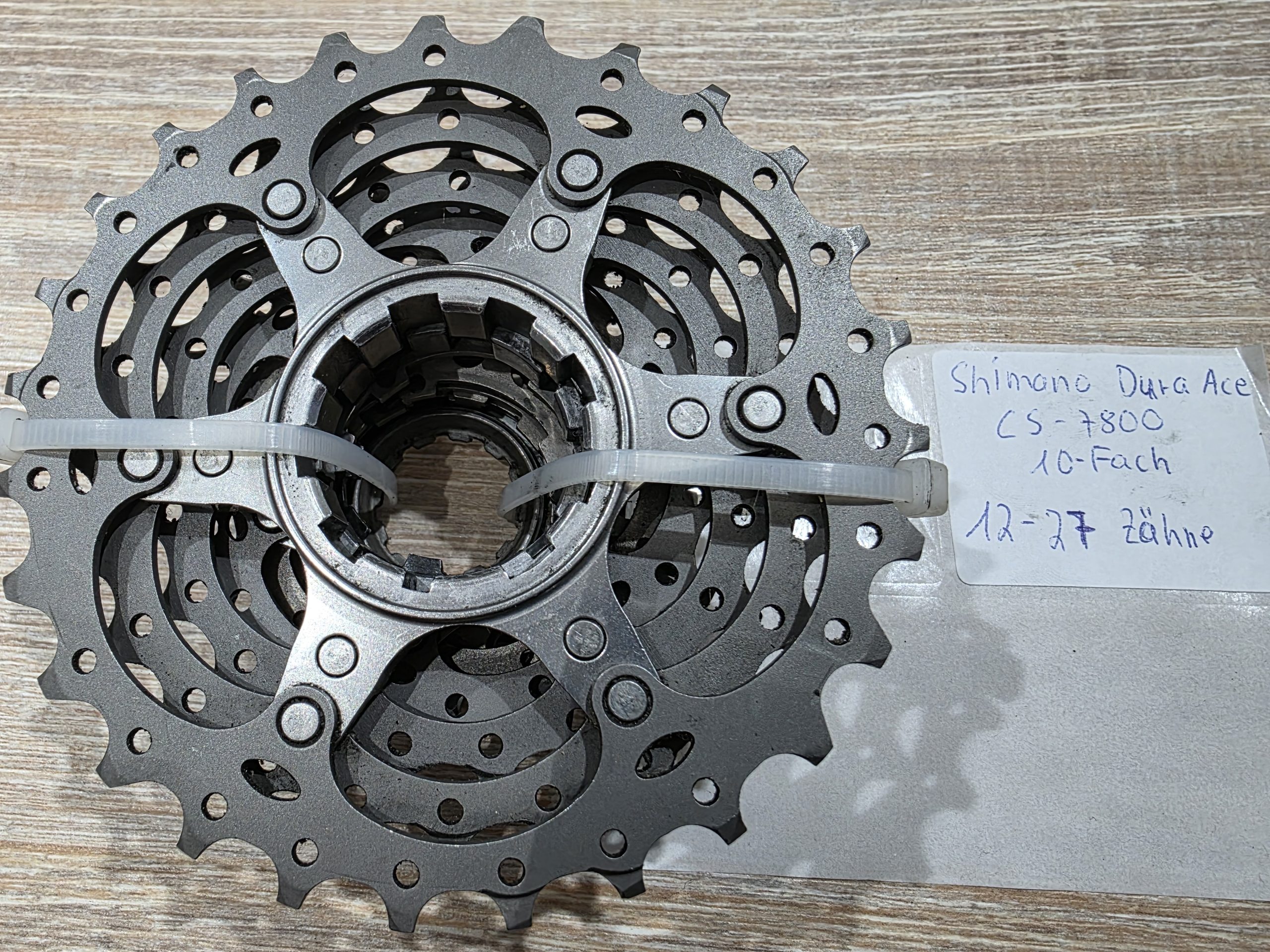 Shimano Dura Ace Ritzelpaket CS 7800 – 10 Fach – Bild 4