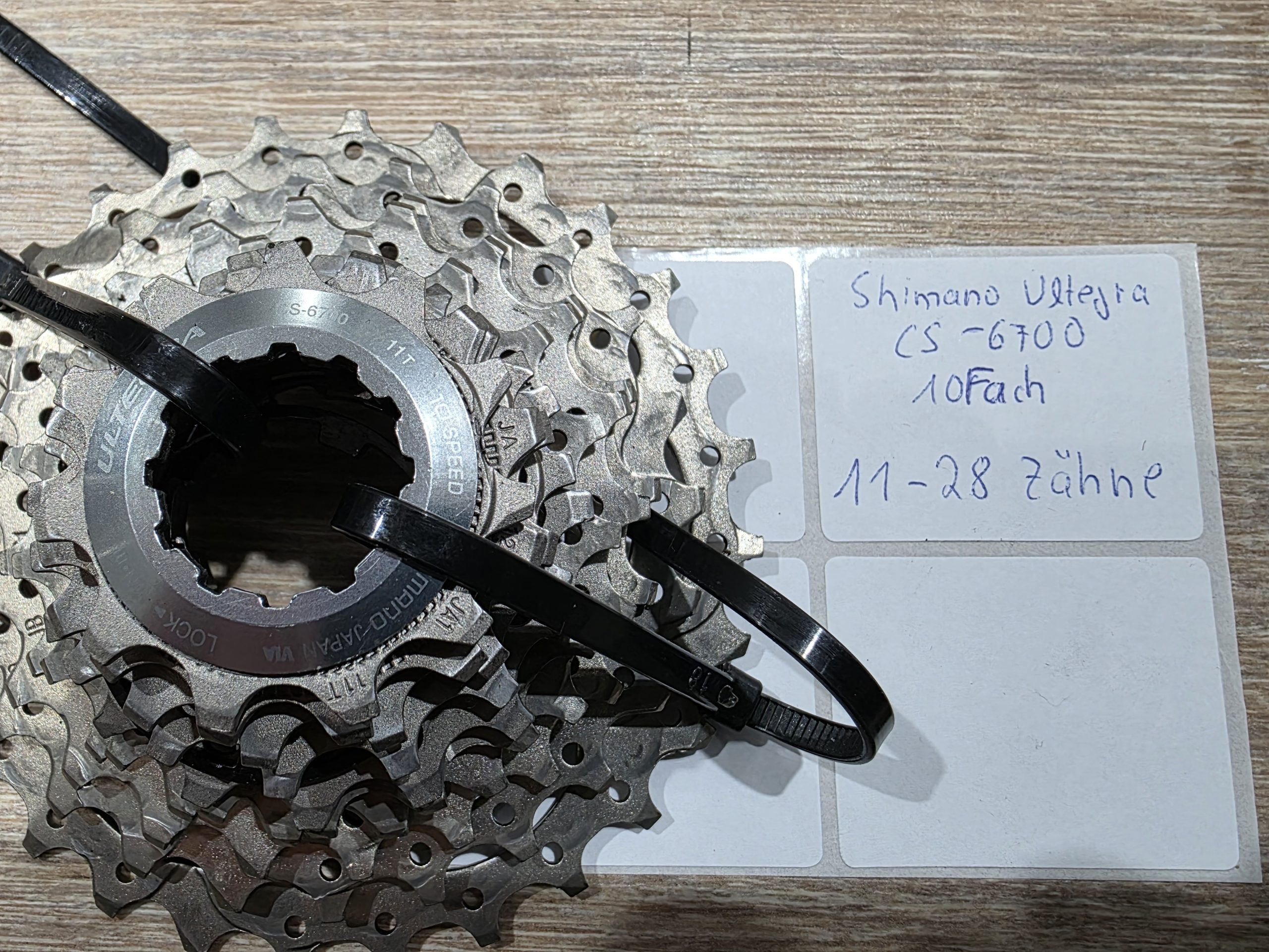 Shimano Ultegra Ritzelpaket CS 6700 – 10 Fach – Bild 2