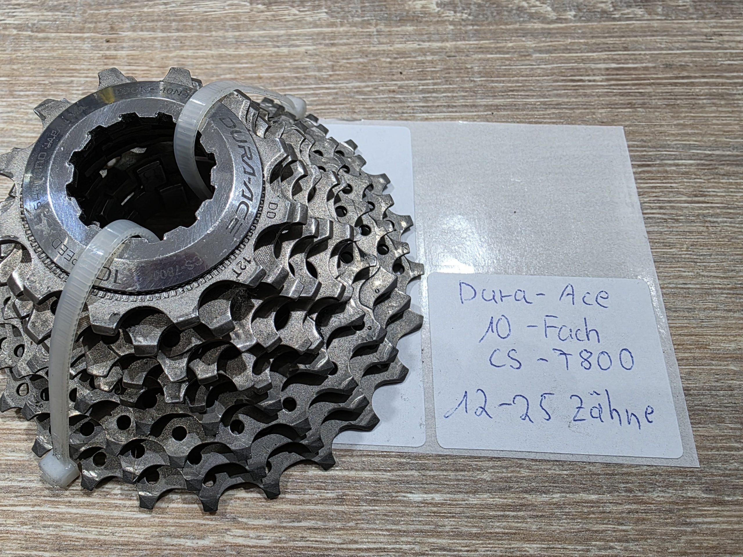 Shimano Dura Ace Ritzelpaket CS 7800 – 10 Fach – Bild 2