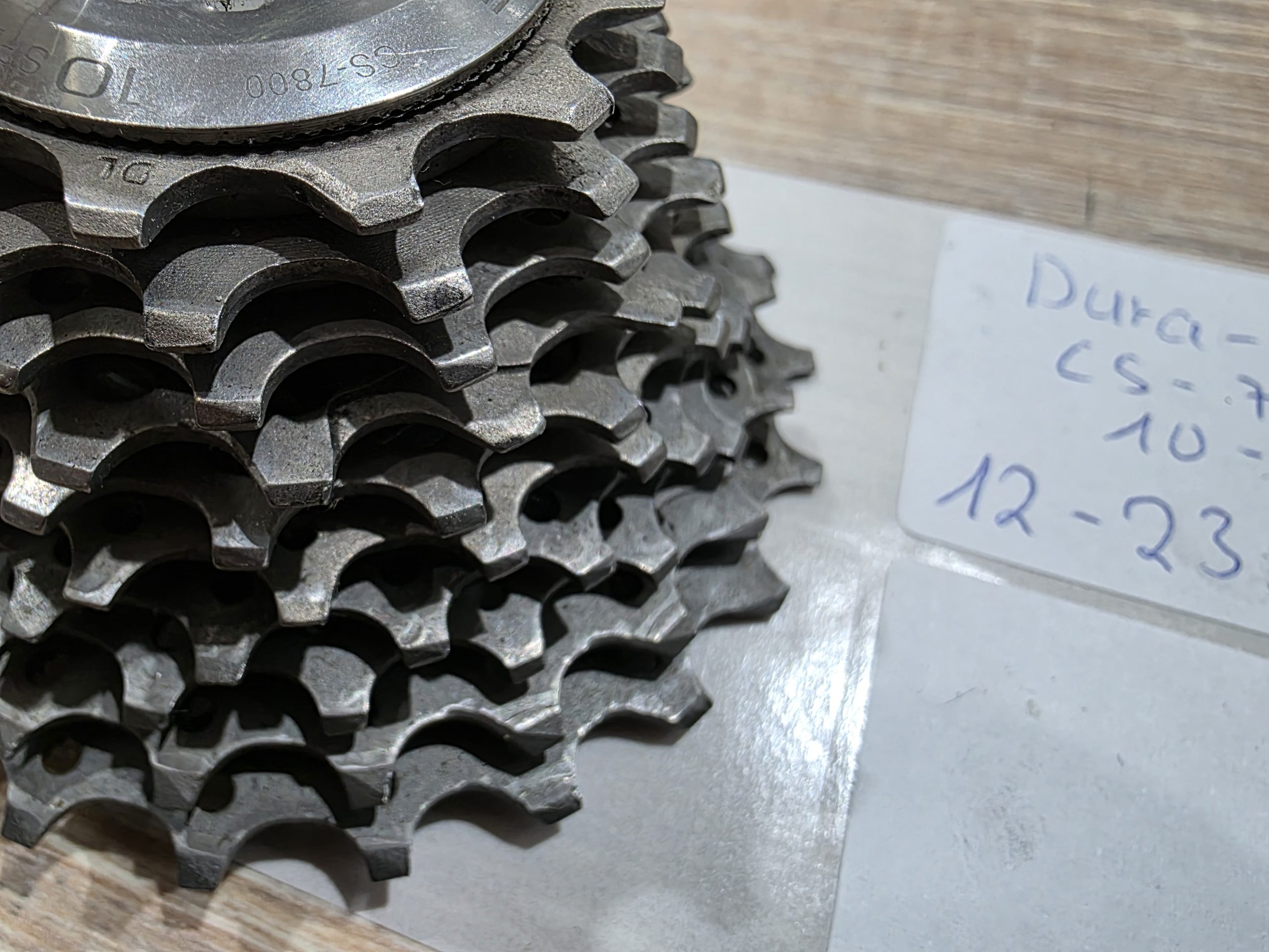 Shimano Dura Ace Ritzelpaket CS 7800 – 10 Fach – Bild 3
