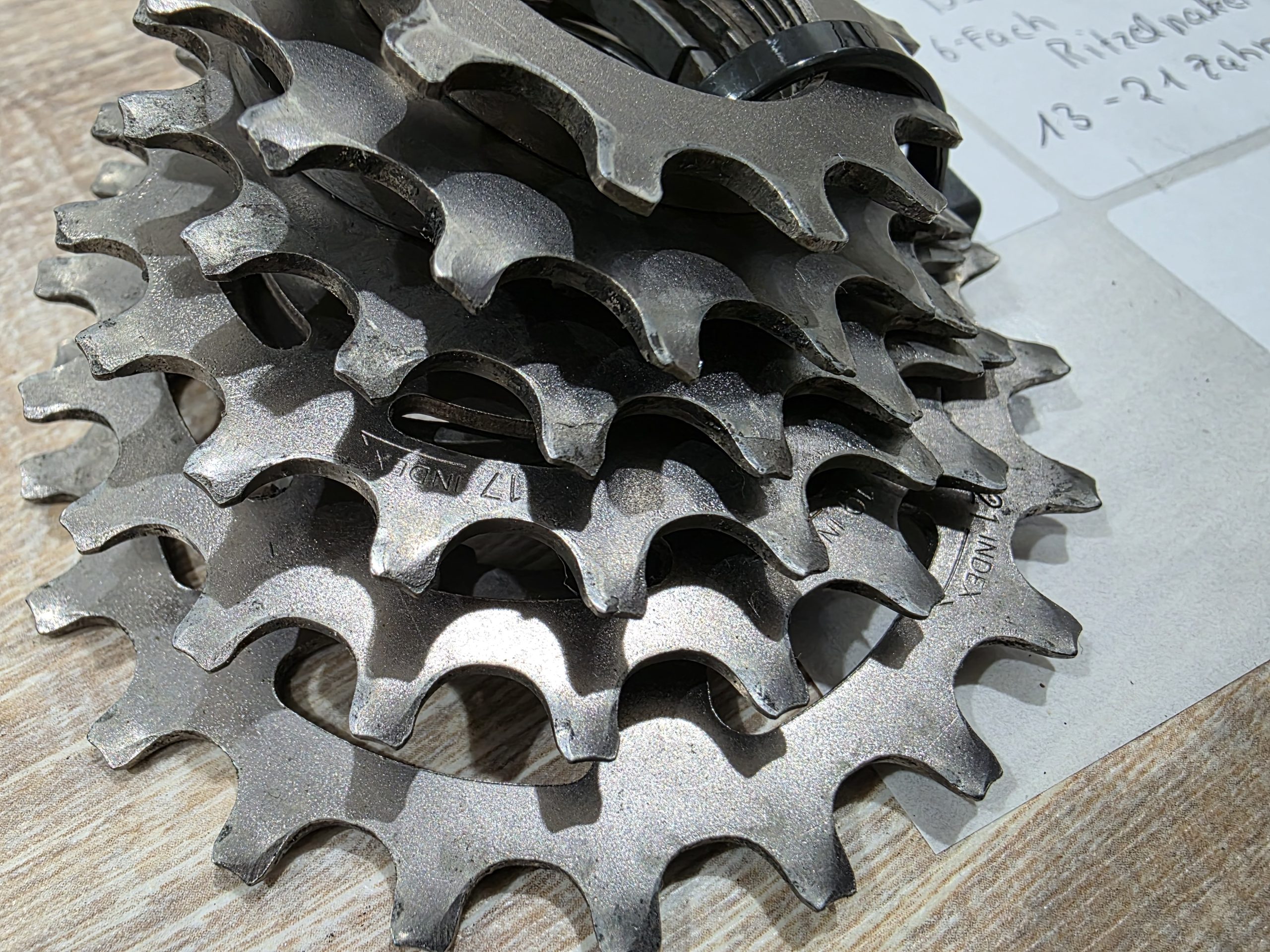 Shimano Dura Ace CS-7400 – Ritzelpaket 6-Fach UG – Bild 2