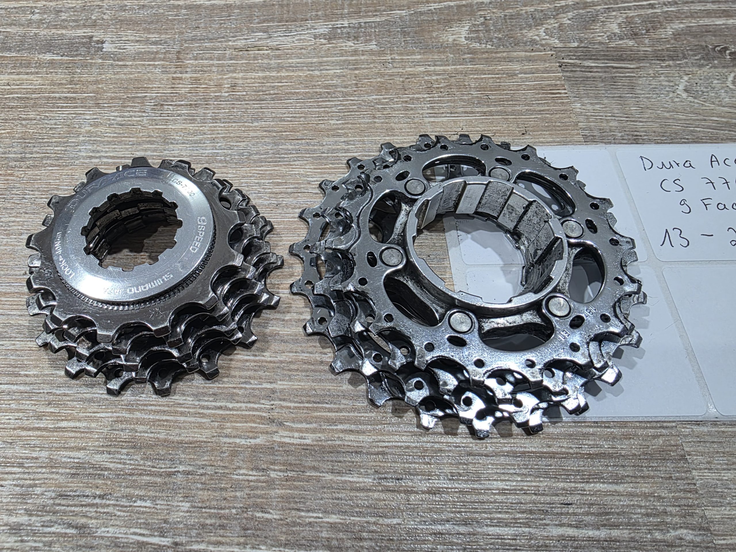 Dura Ace CS 7700 - Ritzelpaket – Bild 3