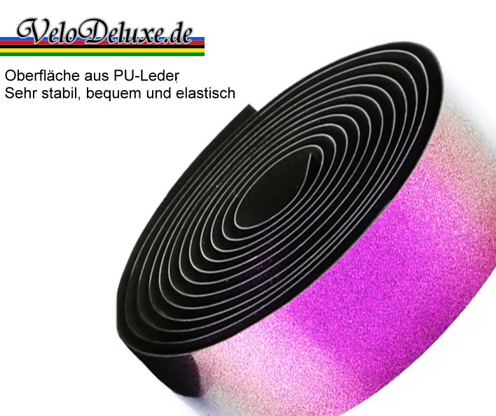 Lenkerband - Shiny Metallic Blue – Bild 2