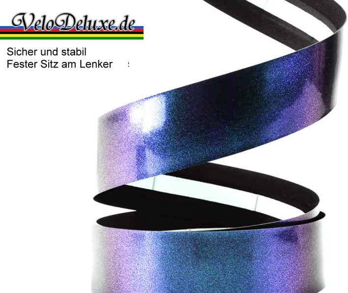Lenkerband - Shiny Metallic Blue – Bild 3