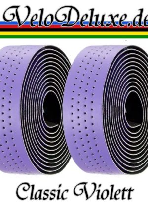 Lenkerband Classic Line - Violett gelocht