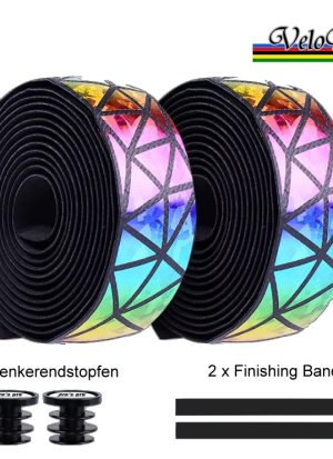 Lenkerband Pro Grip Shine - Multicolor / black