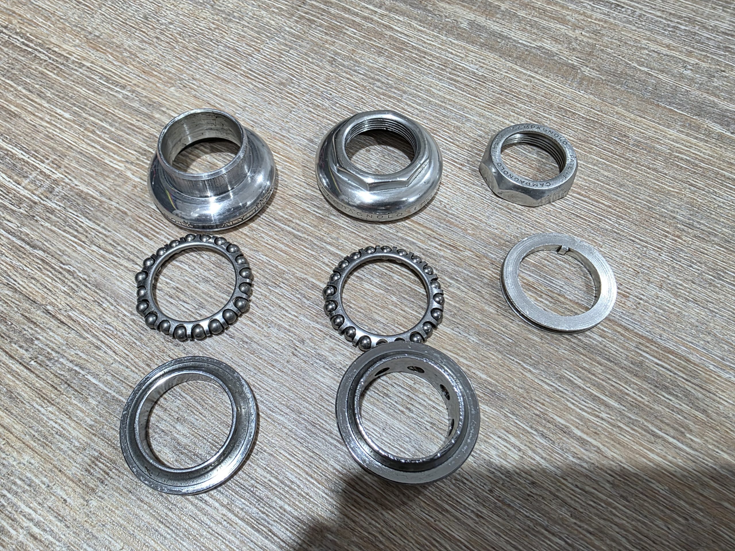 Campagnolo Super Record Steuersatz / Steuerlager – Bild 3