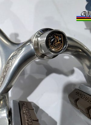 Cobalto Muttern - Campagnolo Schwarz / Gold