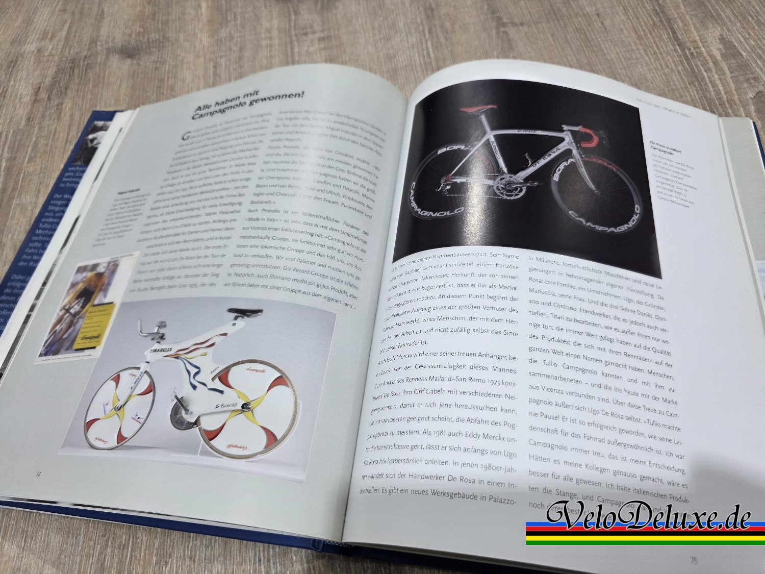 Campagnolo: Ein Unternehmen schreibt Fahrradgeschichte – Buch