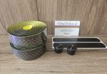 Lenkerband Rennrad – klassisch Schwarz / Gelb Lochmuster / Extra Grip