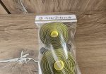 Lenkerband Rennrad – klassisch Schwarz / Gelb Lochmuster / Extra Grip
