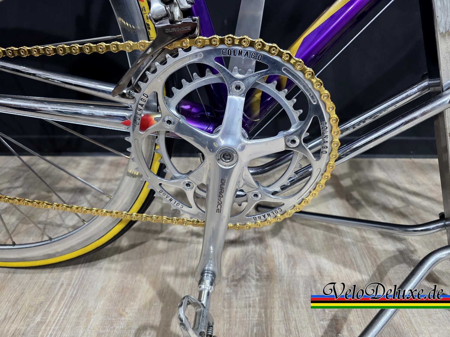 Rennrad Kette 5-8 Fach – Gold
