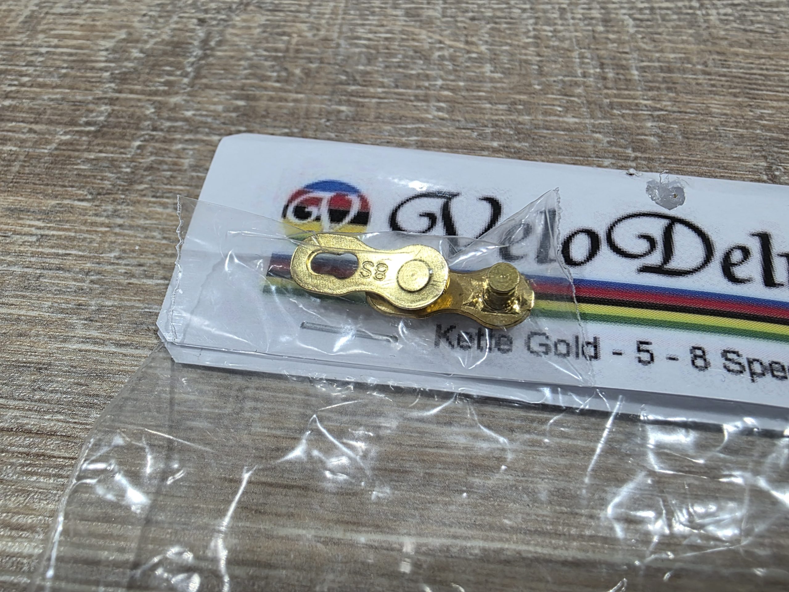 Rennrad Kette 5-8 Fach – Gold