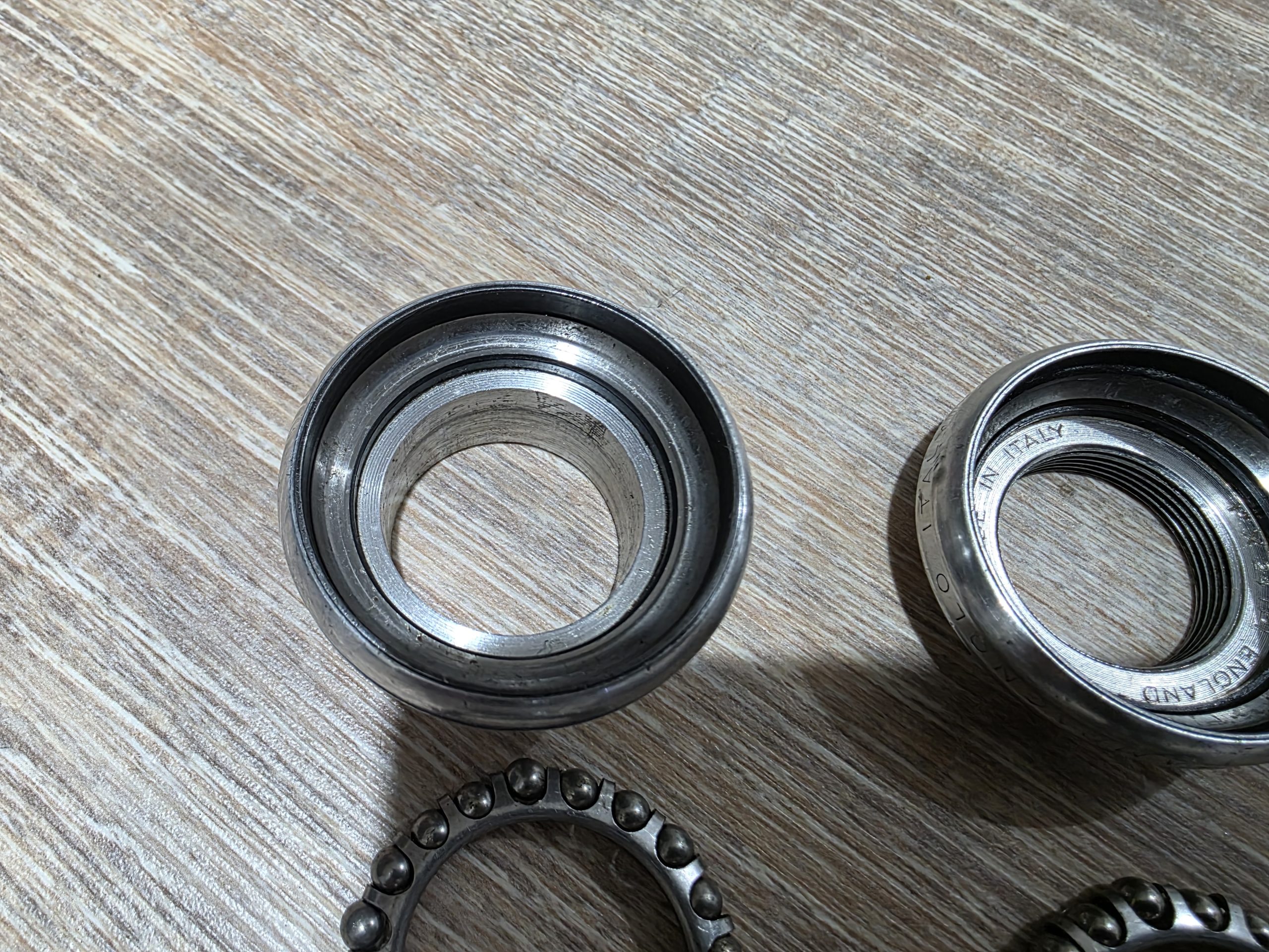 Campagnolo Super Record Steuersatz / Steuerlager