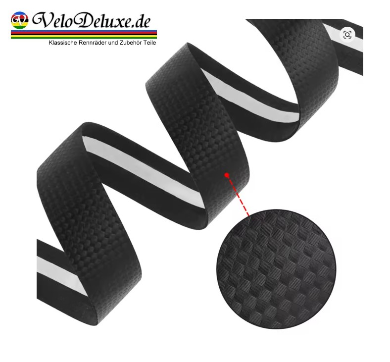 Lenkerband Carbon Straight Style- Schwarz