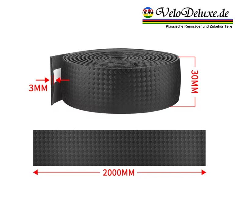 Lenkerband Carbon Straight Style – weiß