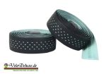 Lenkerband Rennrad – klassisch Schwarz / Celeste Lochmuster / Extra Grip