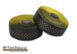 Lenkerband Rennrad – klassisch Schwarz / Gelb Lochmuster / Extra Grip