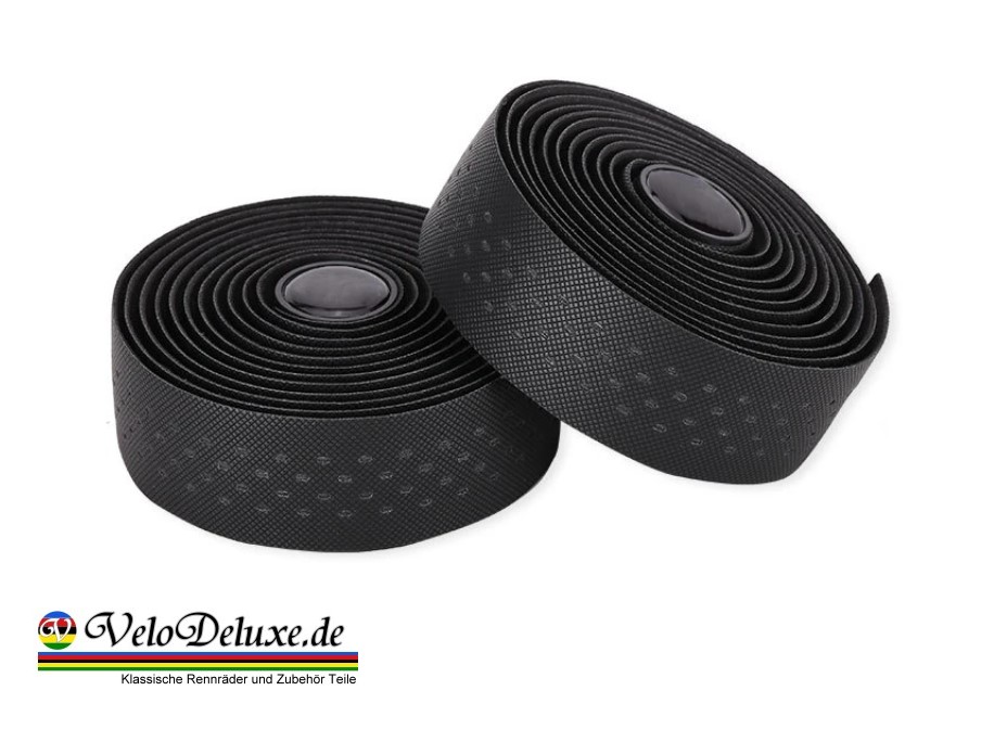 Lenkerband Rennrad – klassisch Schwarz Lochmuster / Extra Grip