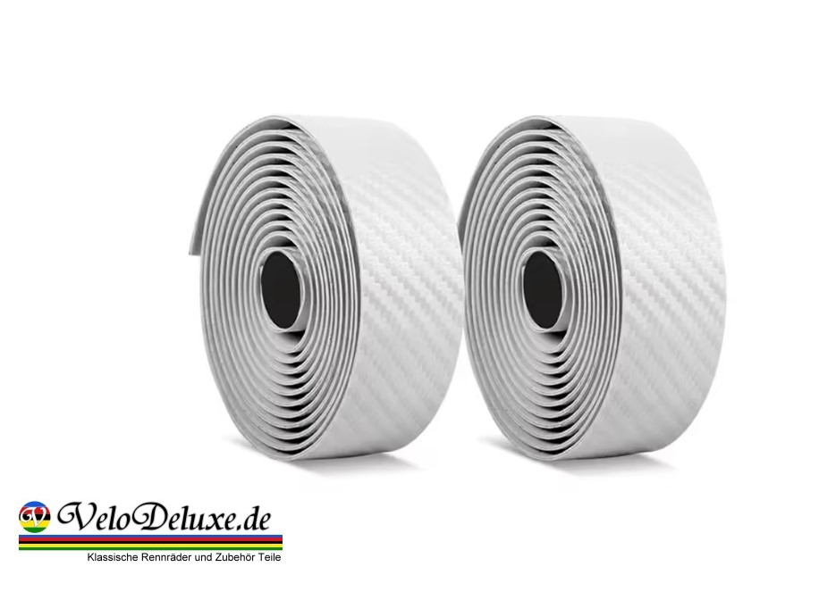 Lenkerband Rennrad – Carbon Style Silber