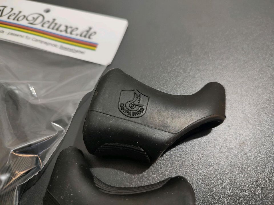 Hoods für Campagnolo Bremshebel – Shield Logo – schwarz – NEU
