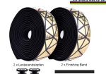 Lenkerband Pro Grip Shine – Gold / Schwarz